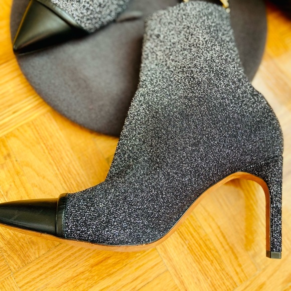 Givenchy Paris Lurex Sock Boots - Picture 4 of 11